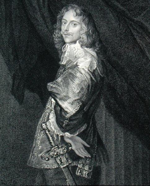 صورة لروبرت دورمر (1610-43) إيرل كارنارفون الأول ، من "لوحات لودج البريطانية" بواسطة مدرسة اللغة الإنجليزية