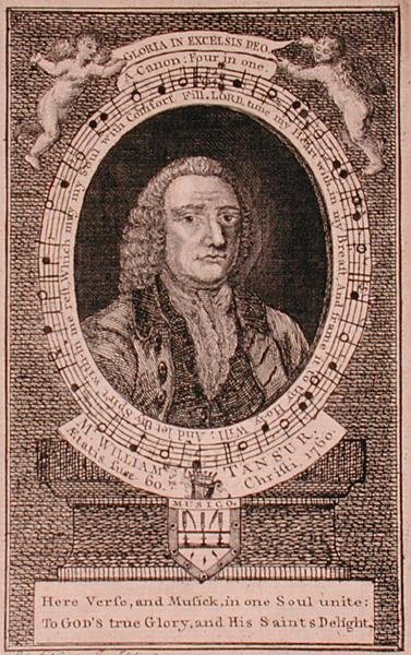 صورة لوليام تنصور (1706-83) في مكتبته (نقش) بواسطة مدرسة اللغة الإنجليزية