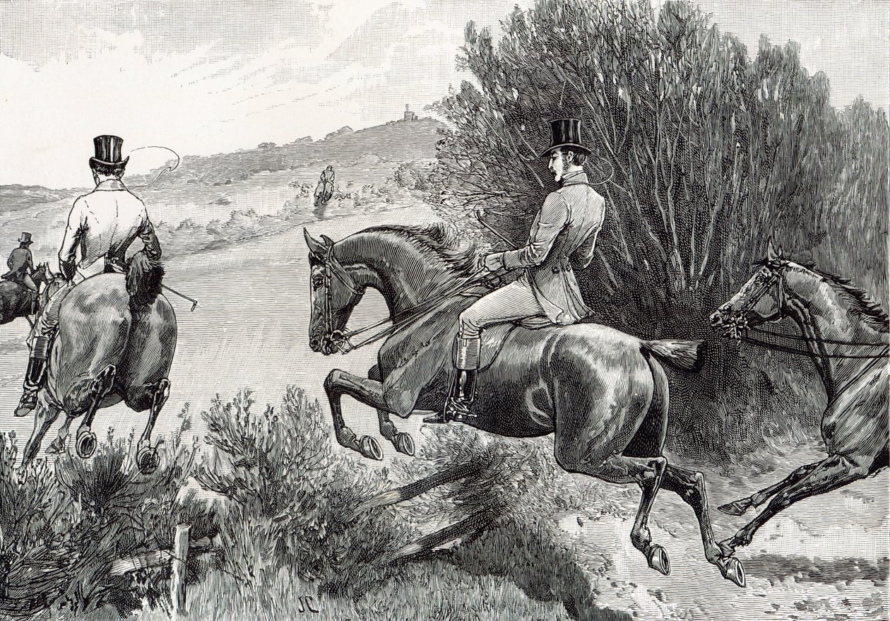 Prince Albert Hunting قرب قلعة بلفوار بواسطة مدرسة اللغة الإنجليزية