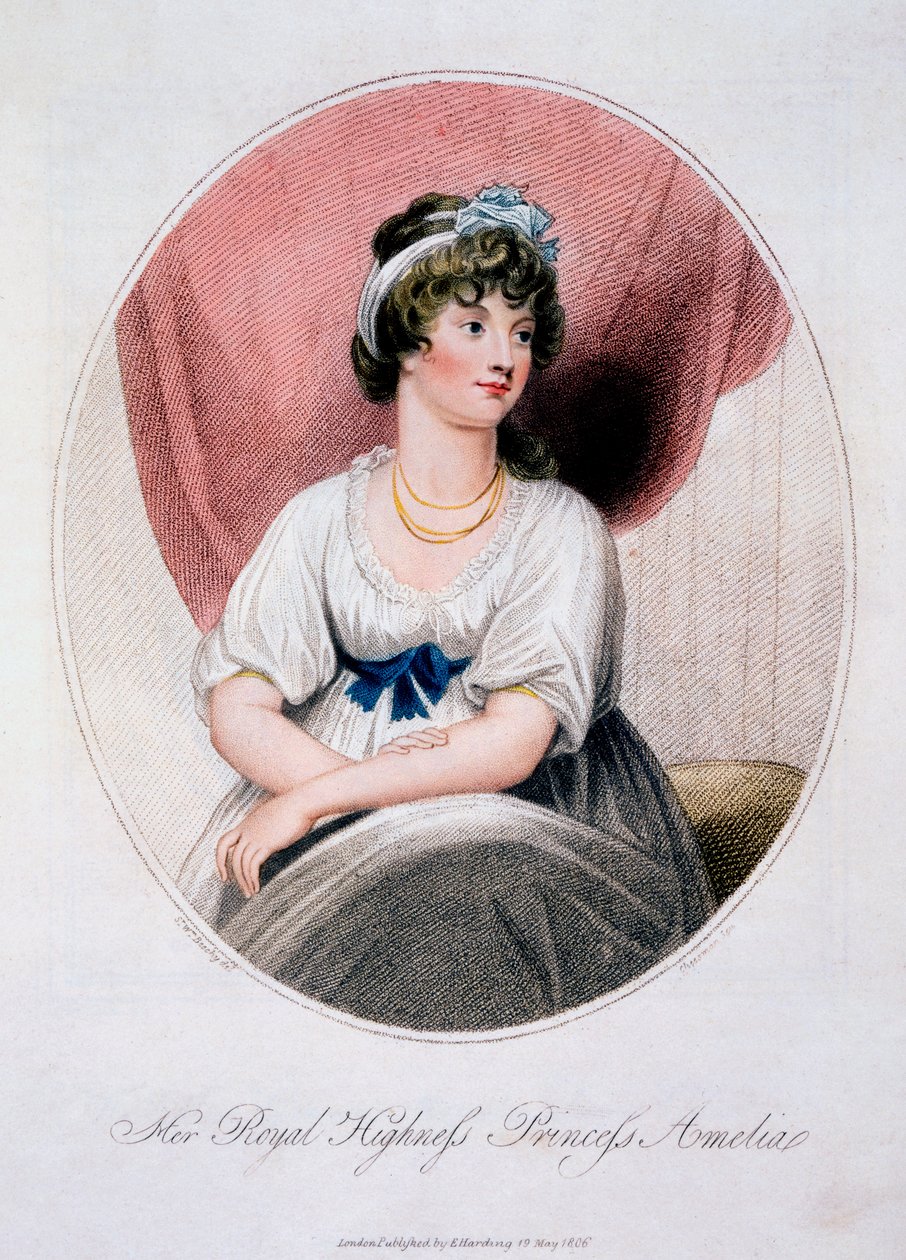 الأميرة أميليا ، 1806 بواسطة مدرسة اللغة الإنجليزية