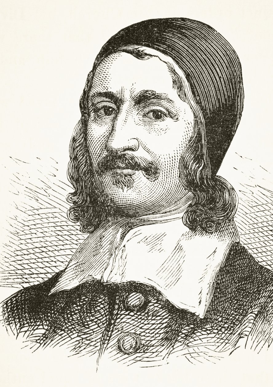 ريتشارد باكستر ، من "التاريخ الوطني والمحلي لإنجلترا" بقلم ويليام هيكمان سميث أوبري (1858-1916) نشر لندن ، c.1890 بواسطة مدرسة اللغة الإنجليزية