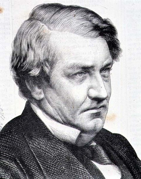 ريتشارد ساوثويل بورك ، إيرل مايو السادس (1822-1872) (نقش) بواسطة مدرسة اللغة الإنجليزية
