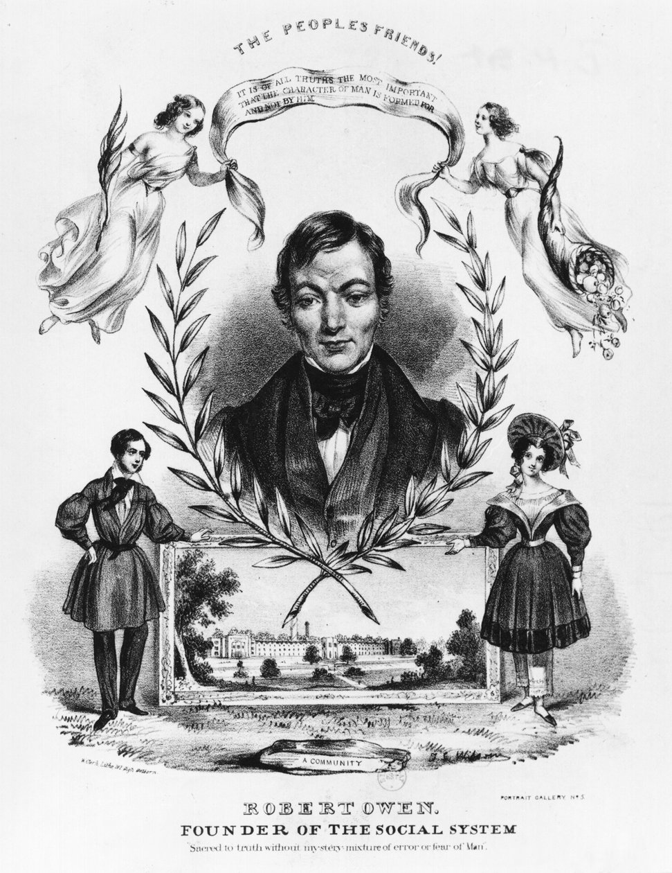 روبرت أوين (1771-1858) بواسطة مدرسة اللغة الإنجليزية