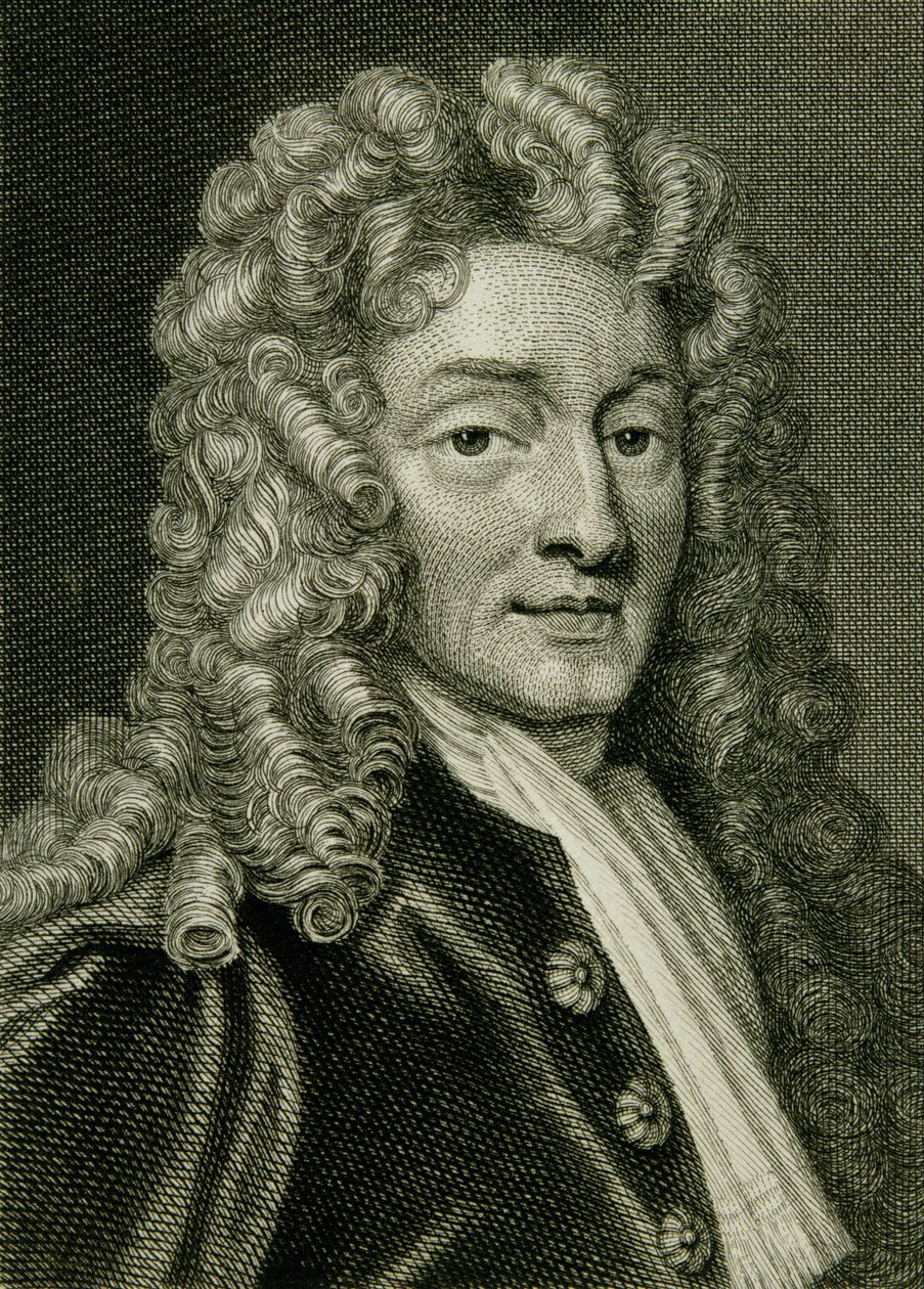 السير كريستوفر رين (1632-1723) بواسطة مدرسة اللغة الإنجليزية