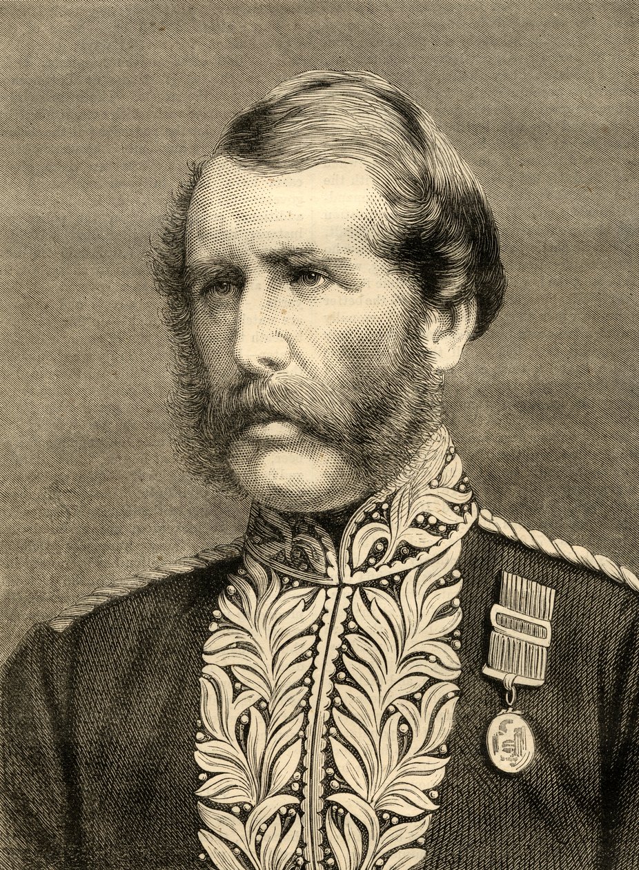 السير إدموند هندرسون (1821-1896) رئيس مفوض شرطة العاصمة بواسطة مدرسة اللغة الإنجليزية