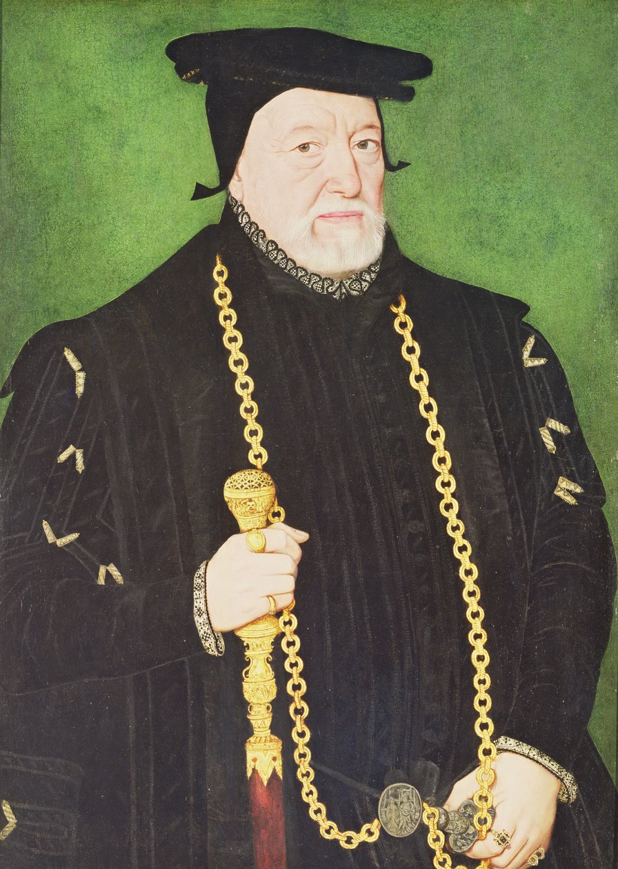 السير بيرسيفال هارت (1496-1580) ، c.1555-60 بواسطة مدرسة اللغة الإنجليزية