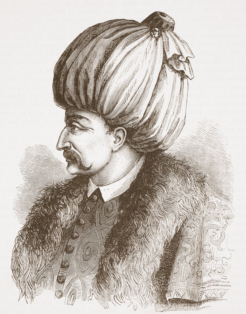 سليمان العظيم (من طبعة في المكتبة الوطنية) ، توضيح من تاريخ البروتستانتية بقلم جيمس أيتكين ويلي (1808-1890) ، حانة. 1878 بواسطة مدرسة اللغة الإنجليزية