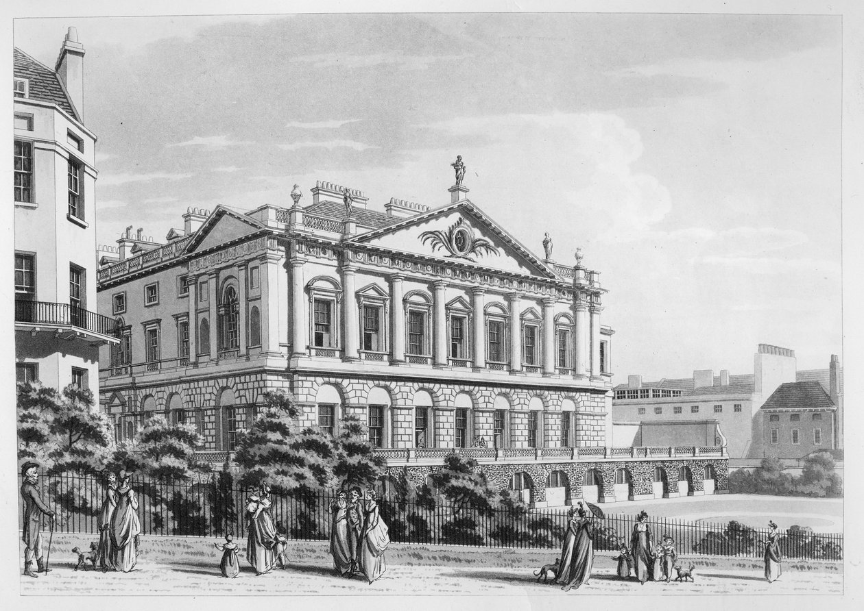 سبنسر هاوس ، 1800 بواسطة مدرسة اللغة الإنجليزية