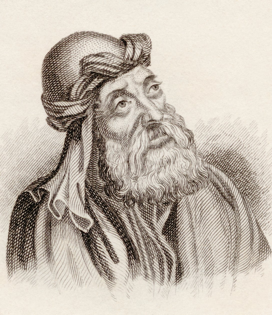 القديس كيرلس من القدس ، من "قاموس كرابيس التاريخي" ، نُشر عام 1825 بواسطة مدرسة اللغة الإنجليزية