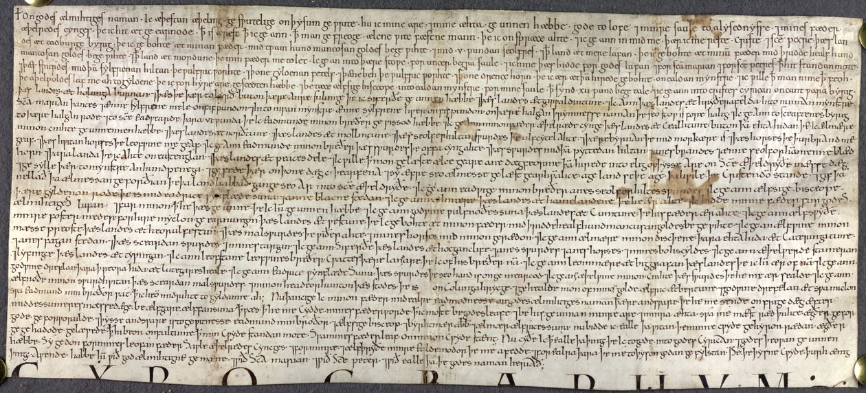ميثاق ستو 37 ، إرادة thelstan بواسطة مدرسة اللغة الإنجليزية