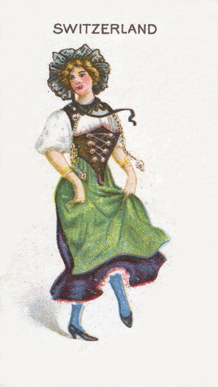 سويسرا ، 1915 بواسطة مدرسة اللغة الإنجليزية