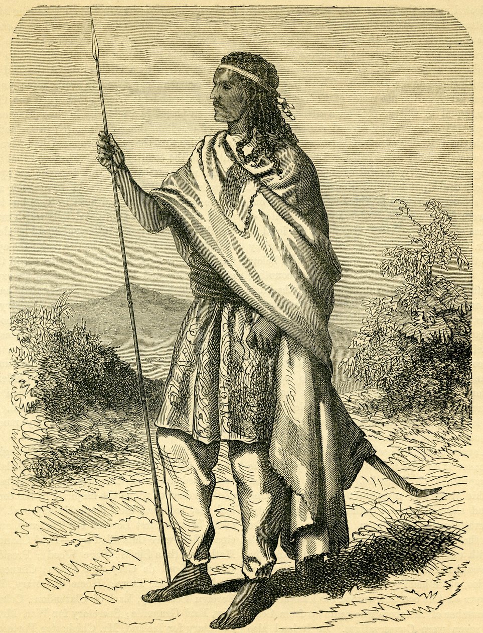 الإمبراطور ثيودور الثاني (1818-1868) (نقش) بواسطة مدرسة اللغة الإنجليزية