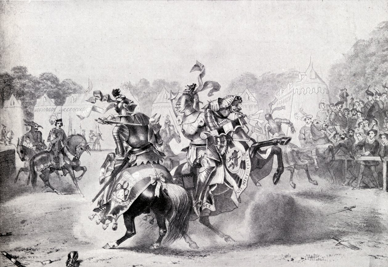 البطولة الوحيدة في عهد الملكة فيكتوريا ، صورة توضيحية من "VRI Her Life and Empire" للماركيز من لورن بواسطة مدرسة اللغة الإنجليزية