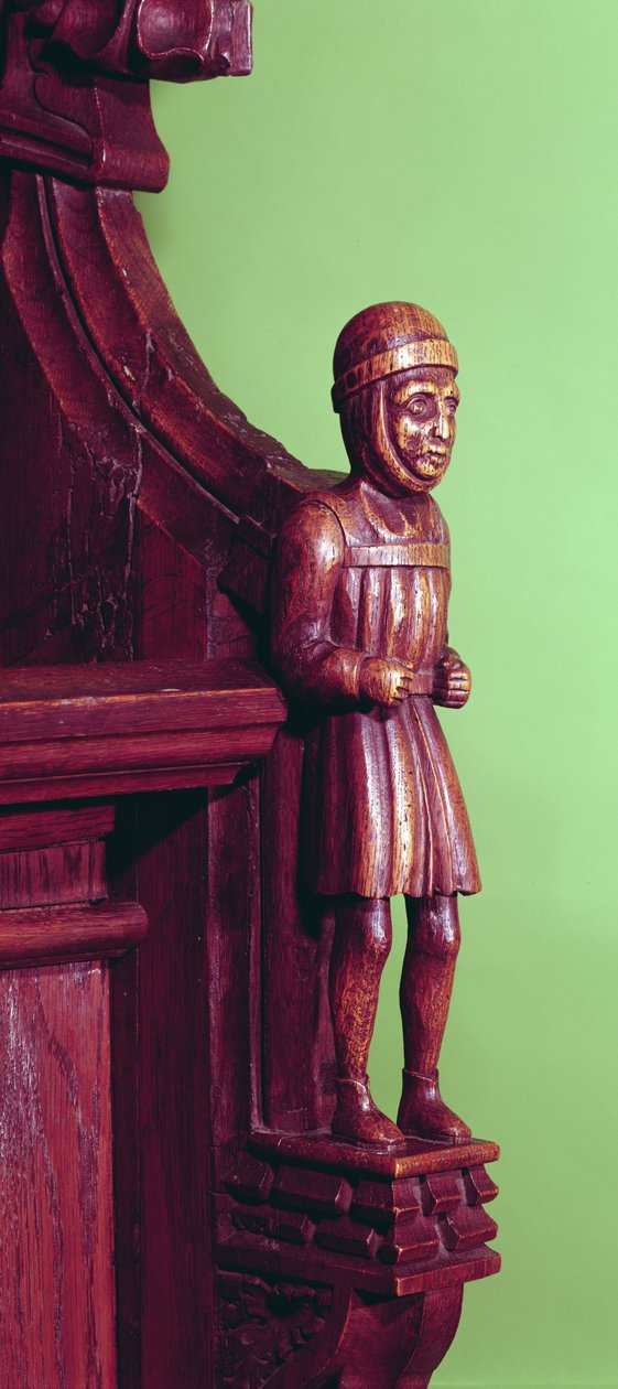 بائع متجول Swaffham ، c.1462 (الخشب) بواسطة مدرسة اللغة الإنجليزية