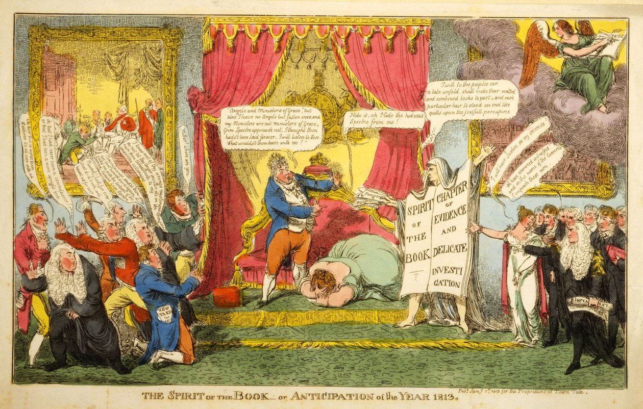 The Spirit of the Book or Anticipation of the Year 1813 بواسطة مدرسة اللغة الإنجليزية