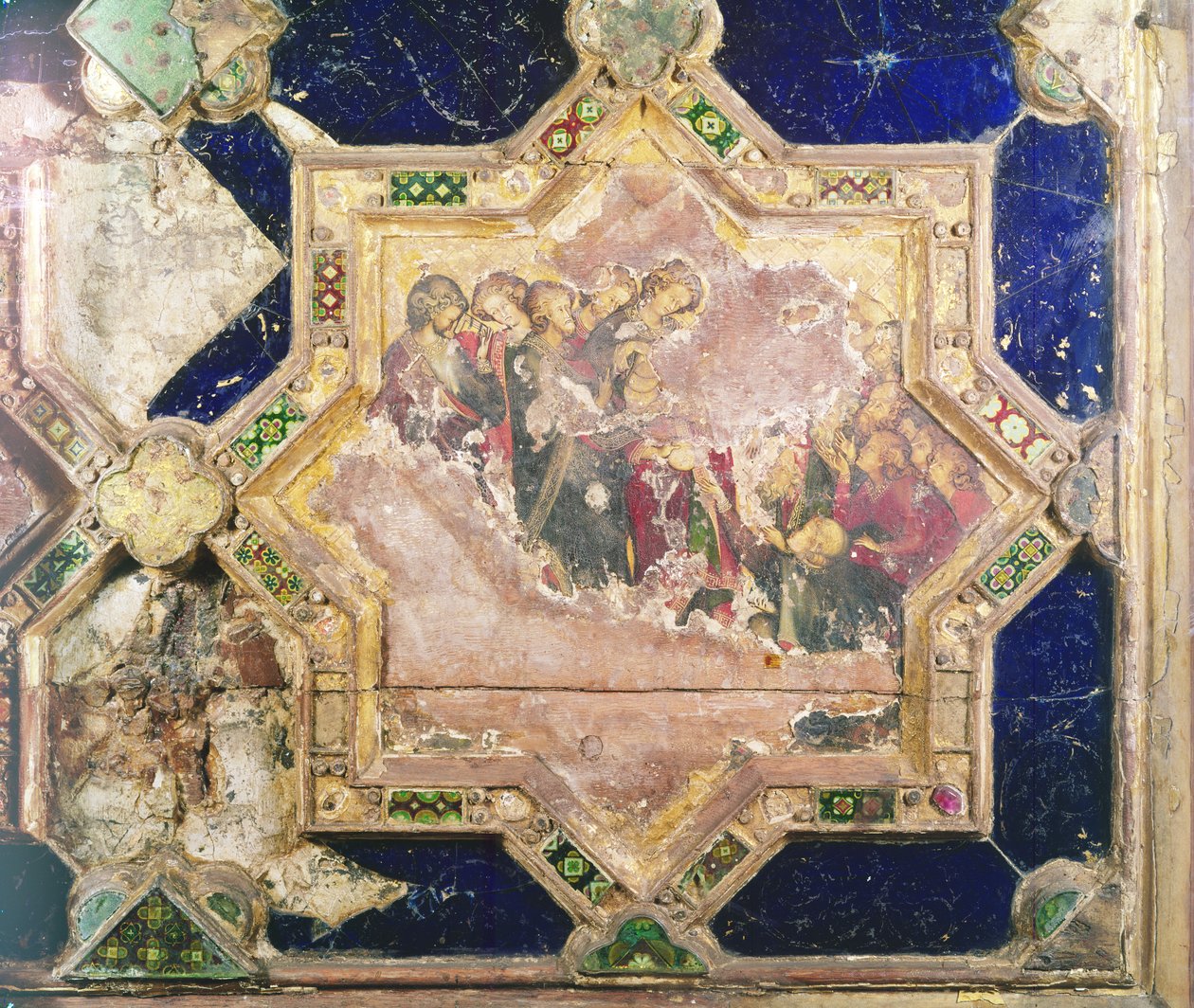 The Westminster Retable، c.1270 (التفاصيل) بواسطة مدرسة اللغة الإنجليزية