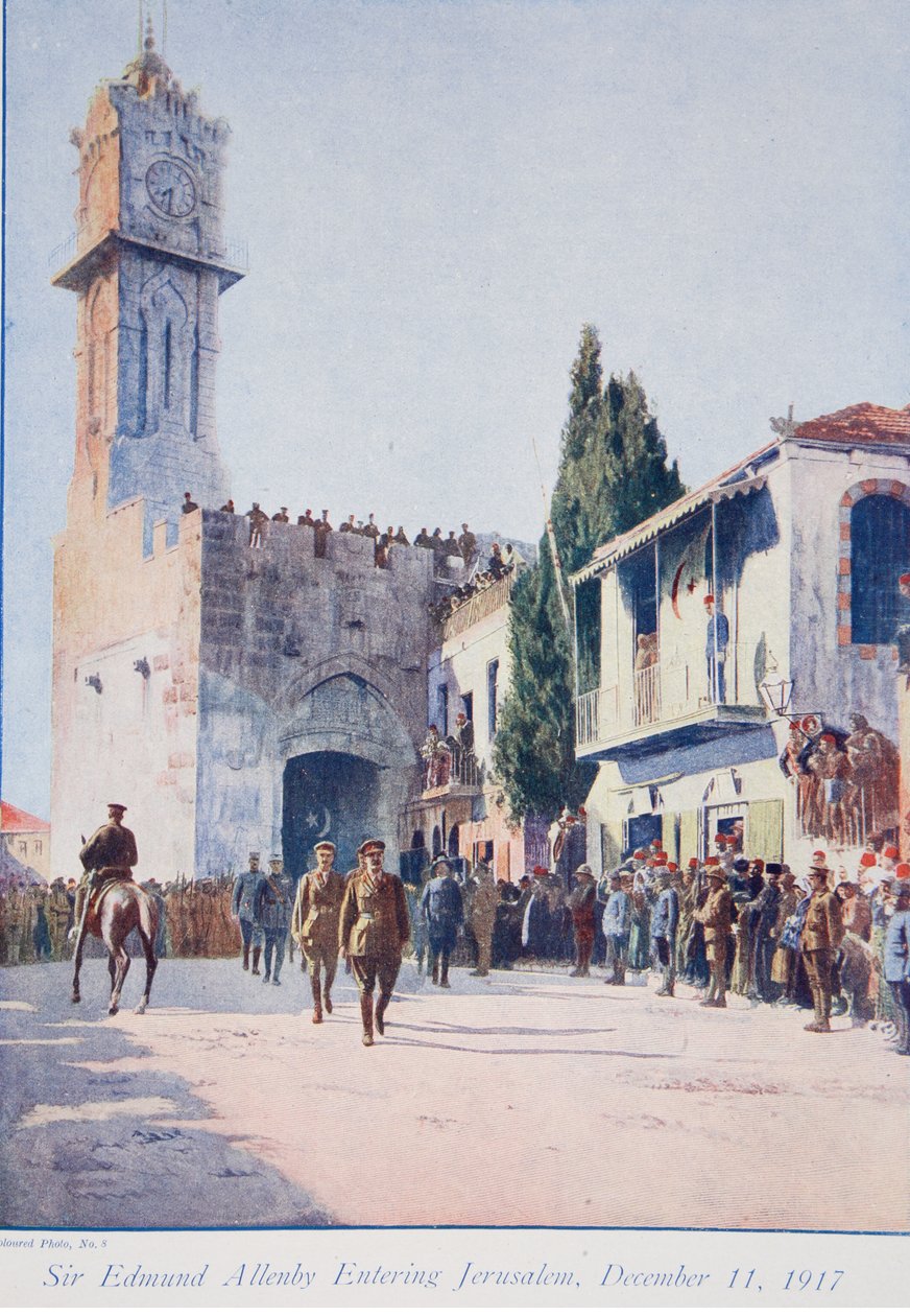 متسلمي جيرسوالم: دخول السير إدموند ألينبيس التاريخي إلى المدينة المقدسة ، 1914-1919 بواسطة مدرسة اللغة الإنجليزية