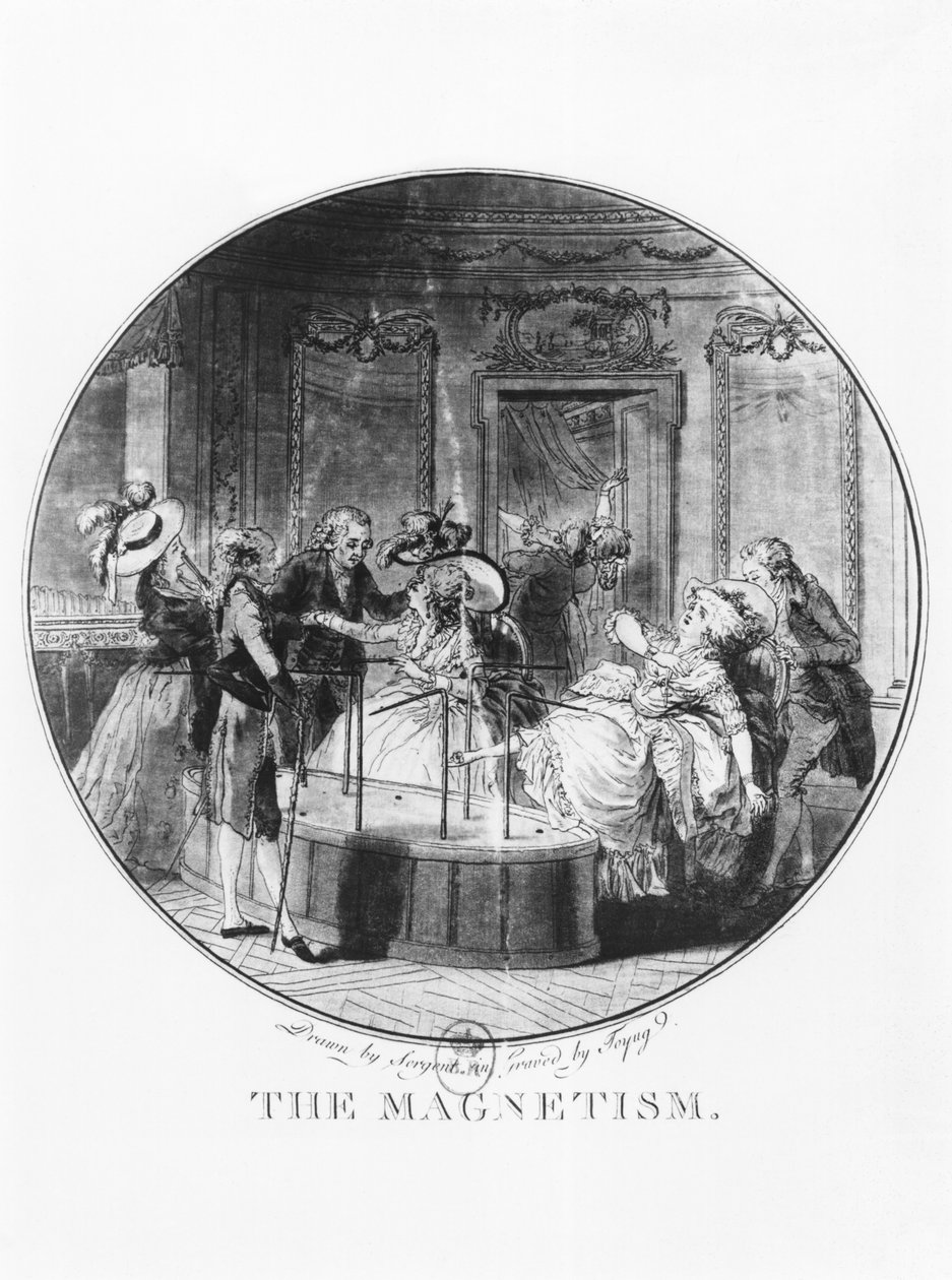 المغناطيسية ، 1785 بواسطة مدرسة اللغة الإنجليزية