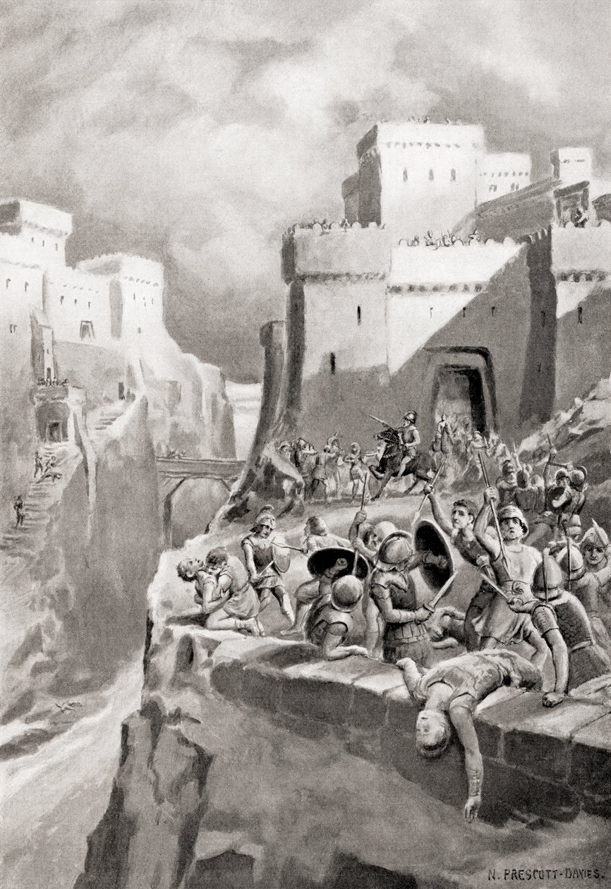 ثورة ميغارا ضد أثينا ، من Hutchinson History of the Nations ، حانة 1915 بواسطة مدرسة اللغة الإنجليزية