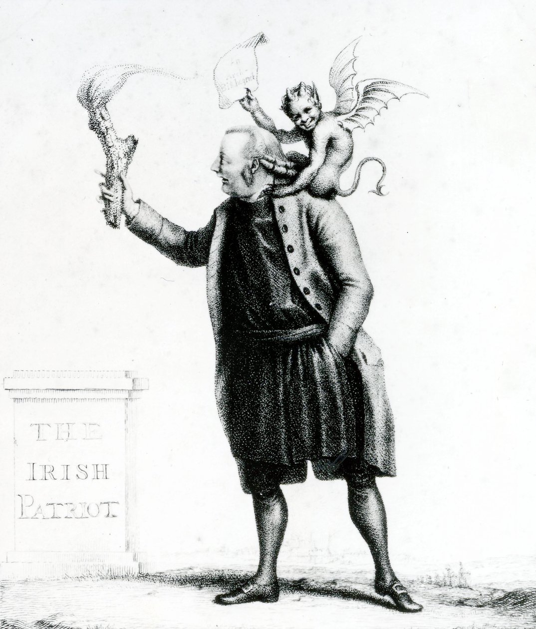 القس المتطوع الأيمن B من D ، نشره ريتشارد مورتون باي ، 1784 (خطرة) بواسطة مدرسة اللغة الإنجليزية
