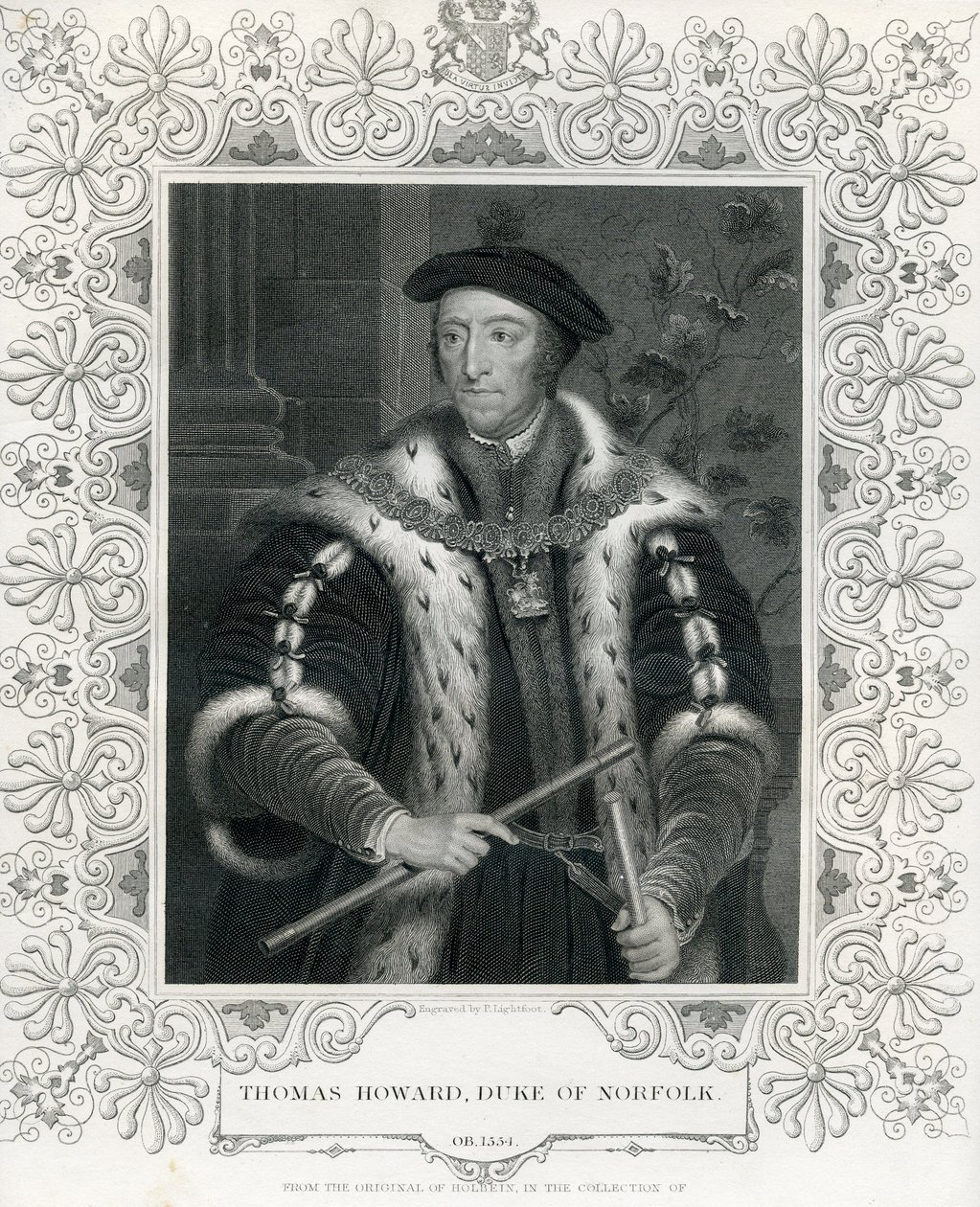 Thomas Howard (1473-1554) 3rd Duke of Norfolk  بواسطة مدرسة اللغة الإنجليزية