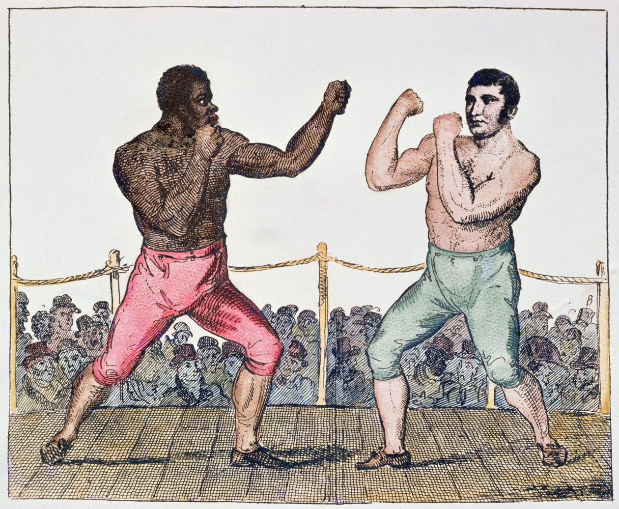 Tom Molineaux versus Tom Cribb, 28th September بواسطة مدرسة اللغة الإنجليزية