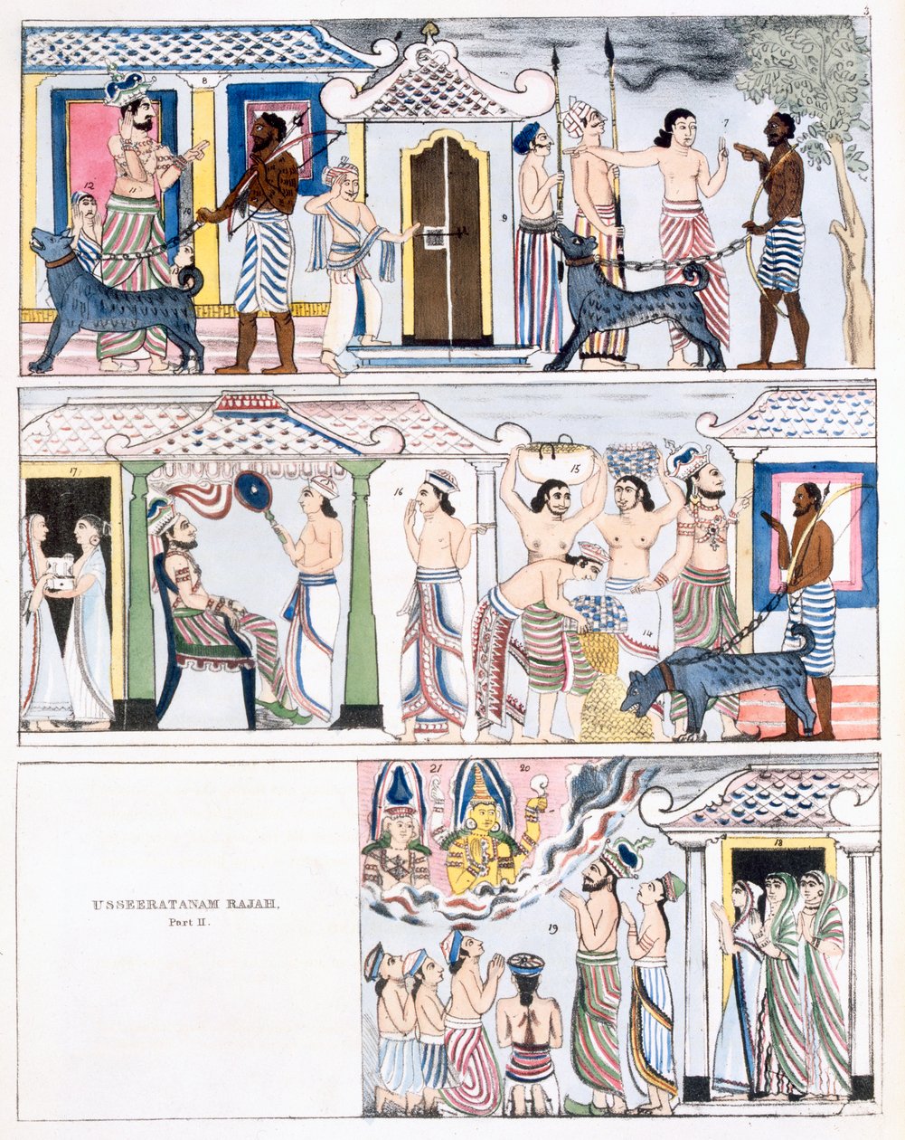 Usseeratanam Rajah ، الجزء الأول ، من تاريخ وعقيدة البوذية بقلم إدوارد أبهام ، 1829 (انظر أيضًا 414250) بواسطة مدرسة اللغة الإنجليزية