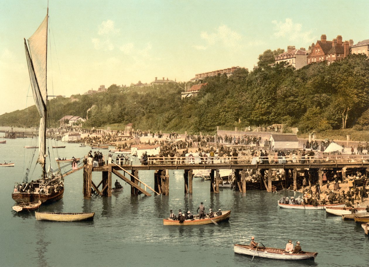 West Parade، Southend (صورة ملونة باليد) بواسطة مدرسة اللغة الإنجليزية