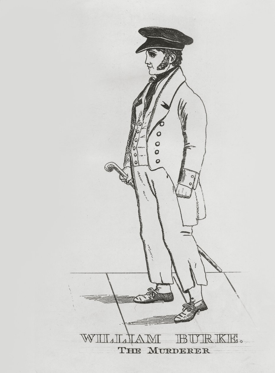 وليام بيرك ، حوالي عام 1829 (حفر) بواسطة مدرسة اللغة الإنجليزية
