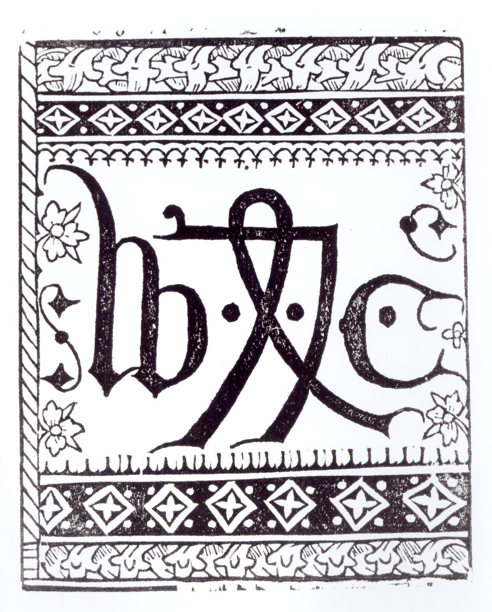 William Caxtons (c.1422 - c.91) علامة طباعة ، صورة توضيحية من العلوم والأدب في العصور الوسطى وعصر النهضة ، كتبها ونقشها Paul Lacroix ، 1878 بواسطة مدرسة اللغة الإنجليزية