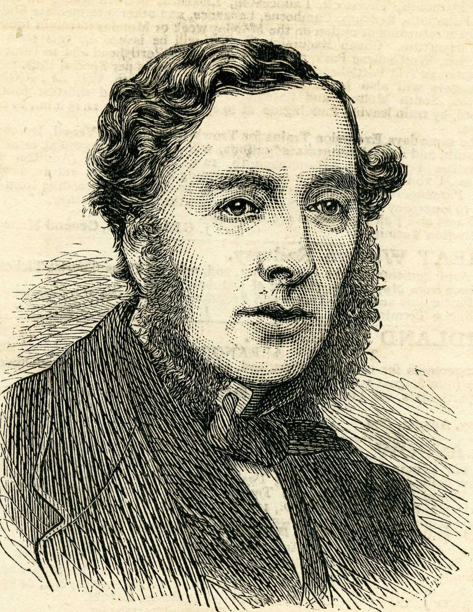 ويليام ريتشارد أنيسلي ، إيرل أنسلي الرابع (1830-1874) رسم توضيحي من الرسوم البيانية في 22 أغسطس 1874 بواسطة مدرسة اللغة الإنجليزية