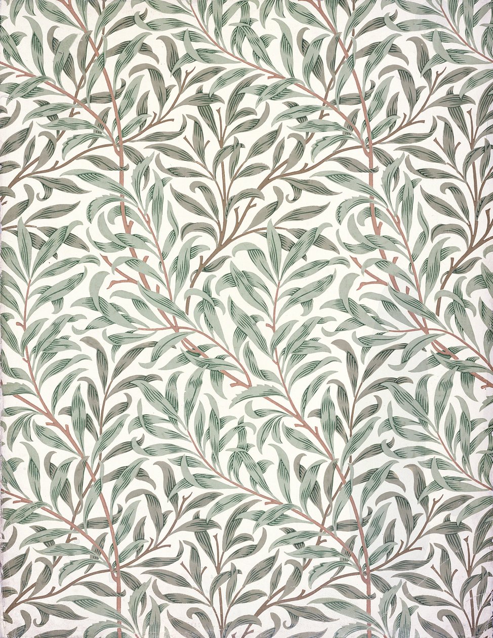 Willow Bough ، تصميم ورق جدران ، 1874 (ورق حائط) بواسطة مدرسة اللغة الإنجليزية