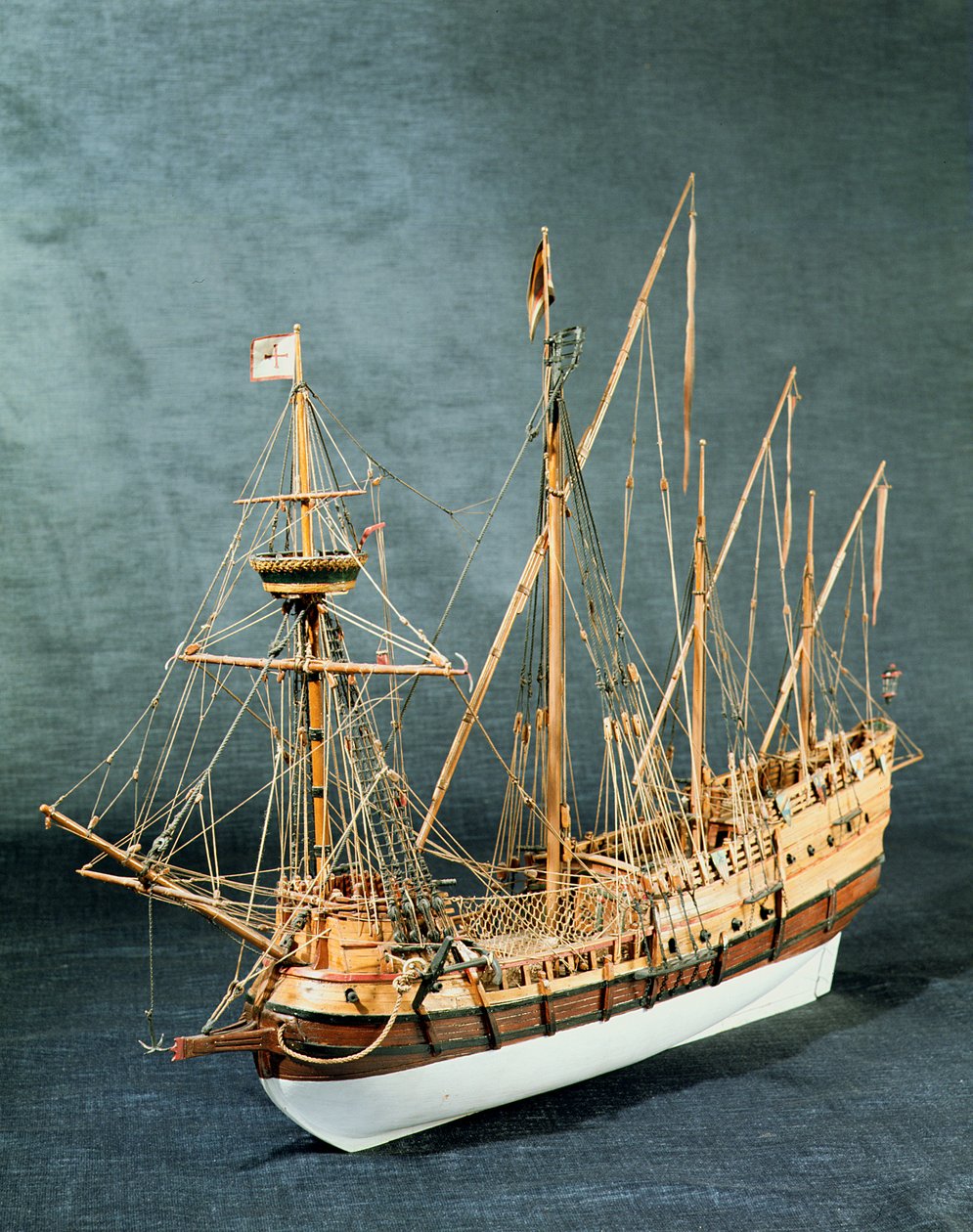 نموذج متين لكارافيلا برتغالي من c.1535 (الخشب) (انظر أيضًا 260974) بواسطة المدرسة الإنجليزية المدرسة الإنجليزية