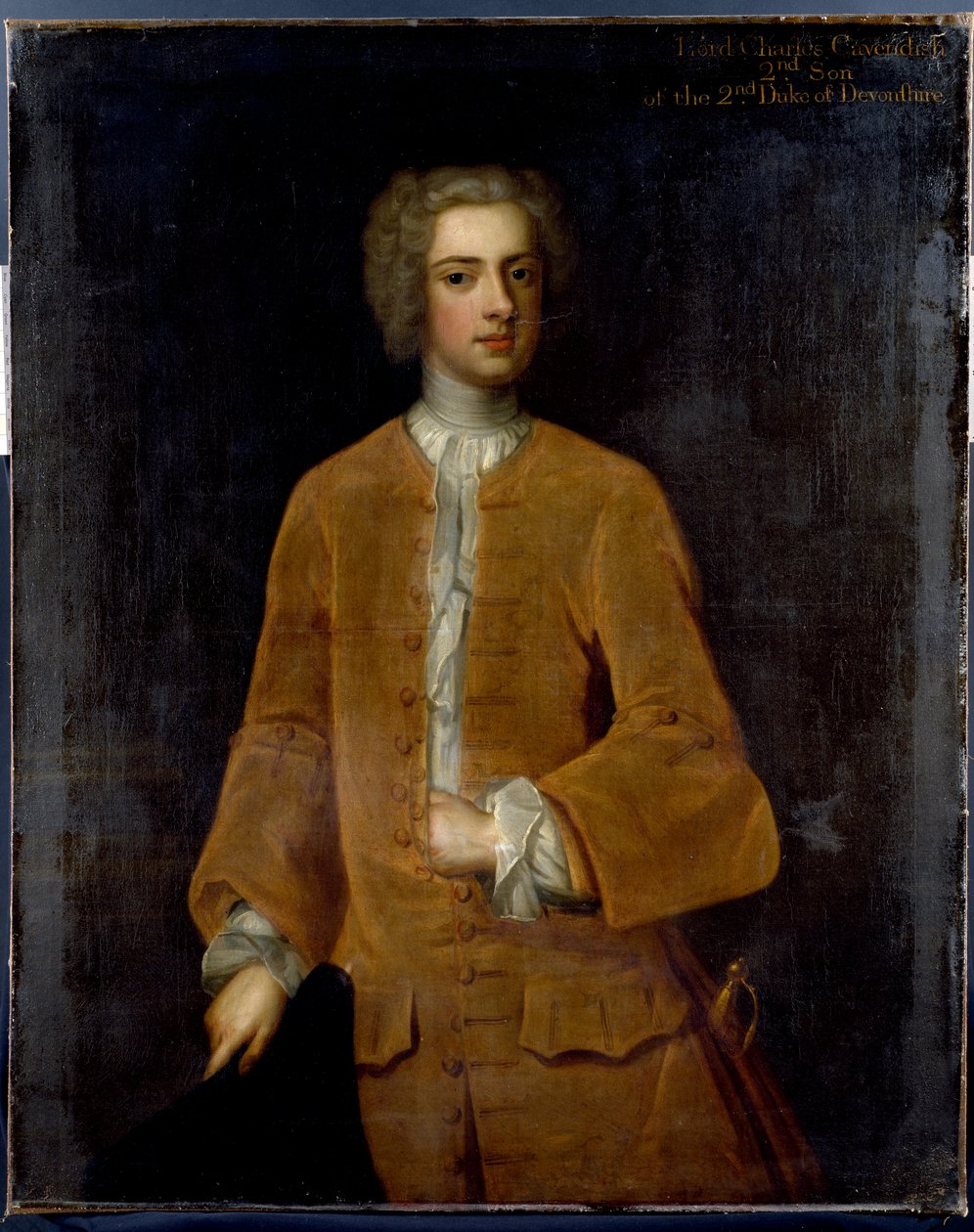 Portrait of Lord Charles Cavendish بواسطة اينوك سيمان