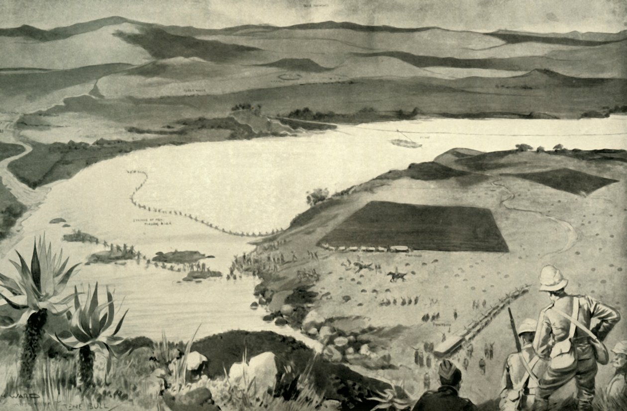 "عبور انجراف بوتجيتر ، 16 يناير" ، 1900. بواسطة اينوك وارد