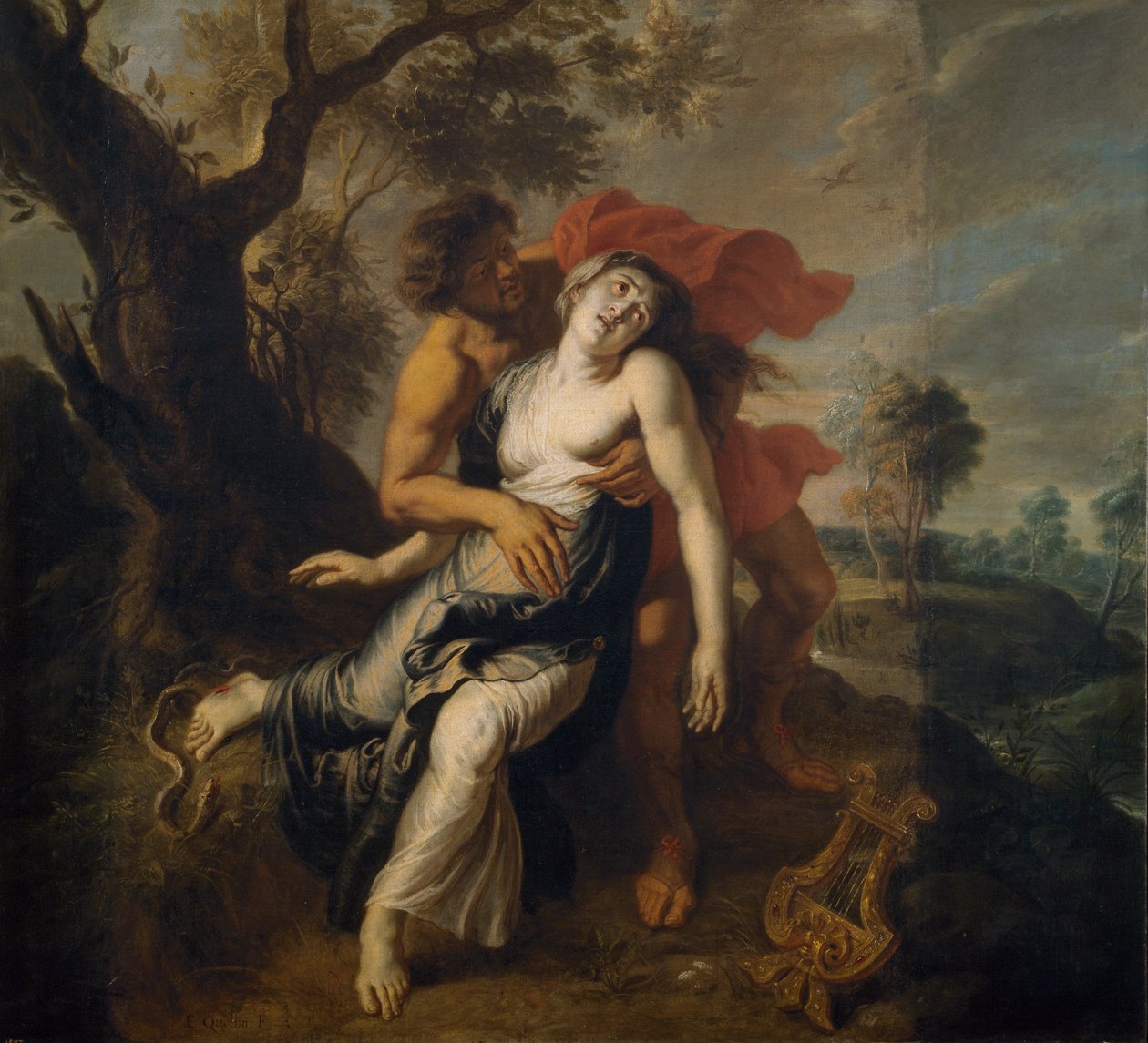 وفاة Eurydice بواسطة ايراسموس كيلينوس الثاني