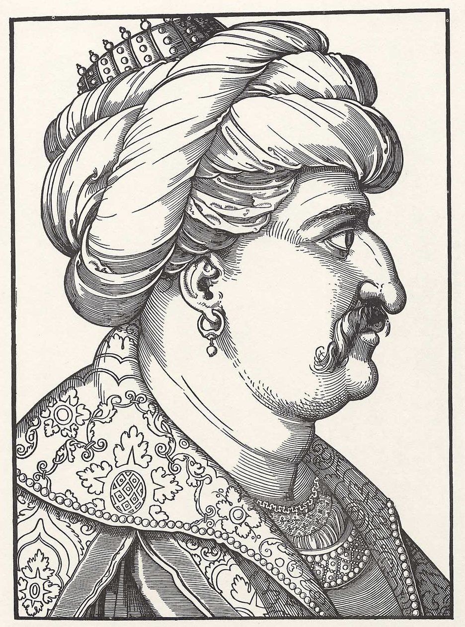 صورة السلطان سليمان الأول بواسطة ارهارد شون