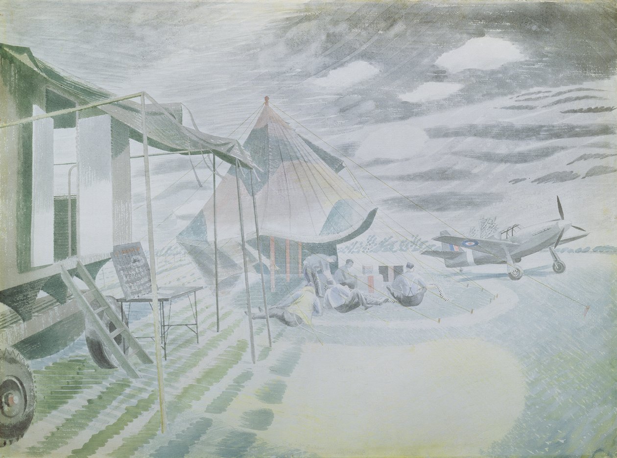 موستانج وخيمة ، c.1942 (مرحاض) بواسطة إريك رافيليوس