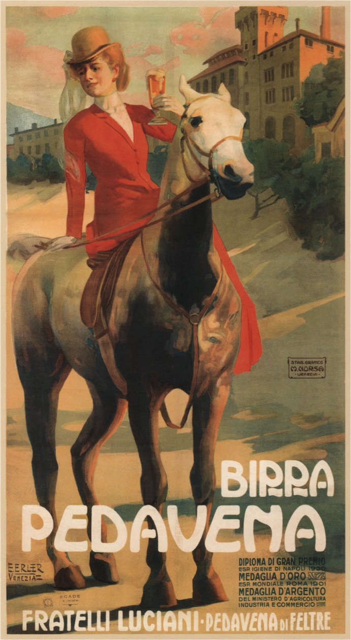 بيرة بيدافينا ، من 1900 إلى 1910 بواسطة إريك إرلر
