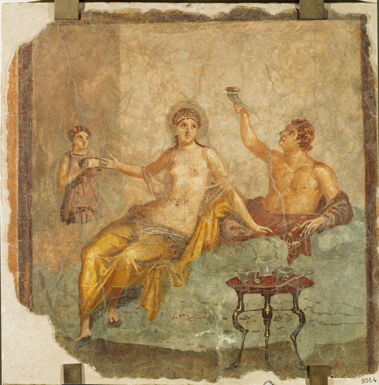 مشهد المأدبة: الشاب والمحظية بواسطة إريك ليسينج