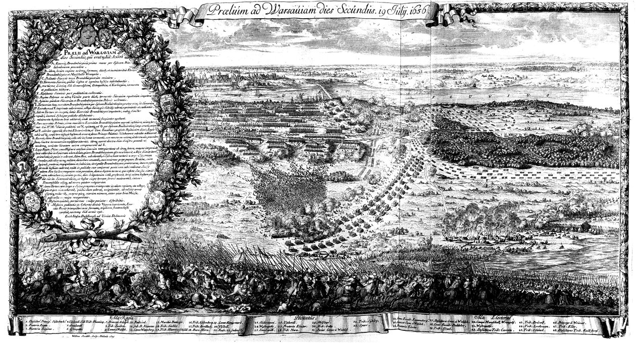 معركة وارسو 1656 اليوم الثاني بواسطة إريك دالبرغ