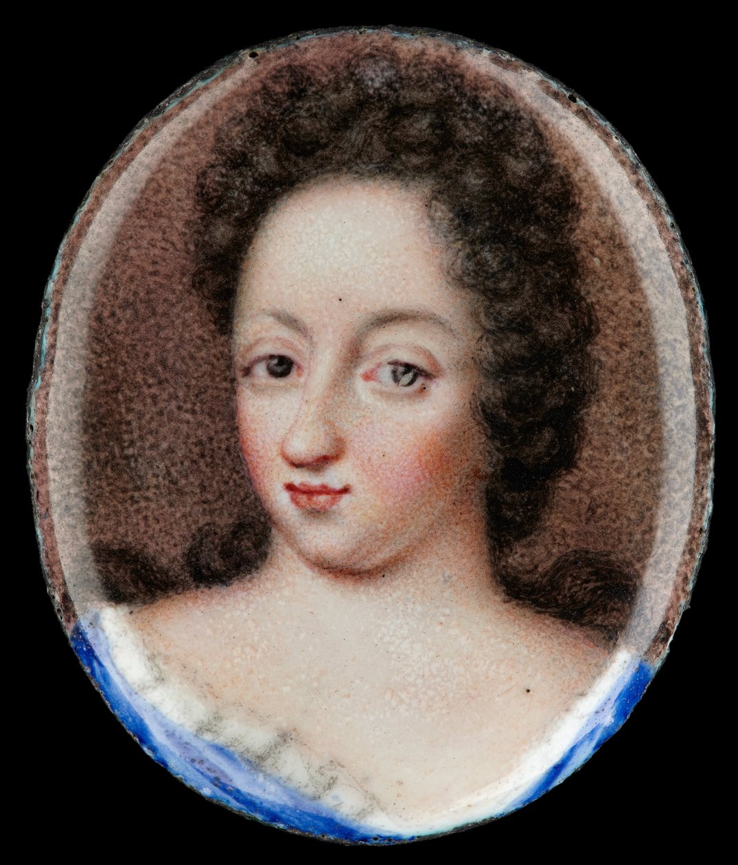 صورة مصغرة للملكة أولريكا إليونورا الأكبر ، ملكة السويد 1680-1693 بواسطة إريك أوترهيلم