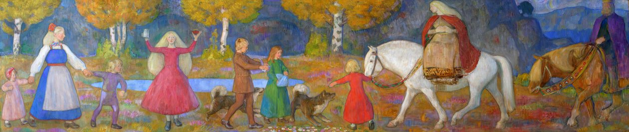 Little Kjersti و Elvenking بواسطة إريك تيودور ويرنسكولد