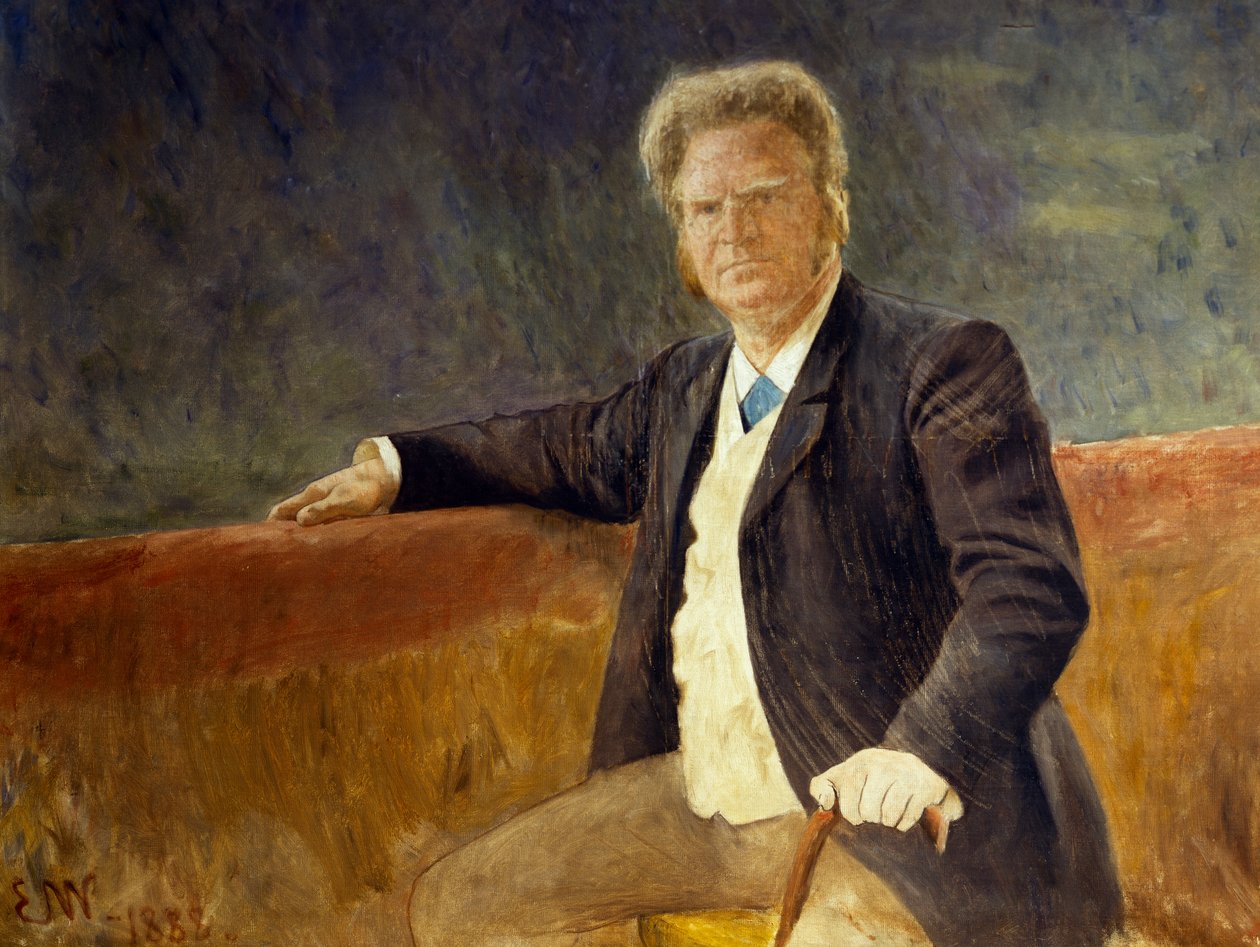 صورة لبيورن بيورنسون (1859-1942) ، ممثل ومخرج مسرحي ، لوحة رسمها إريك ويرنسكولد (1855-1938) بواسطة إريك تيودور ويرنسكولد