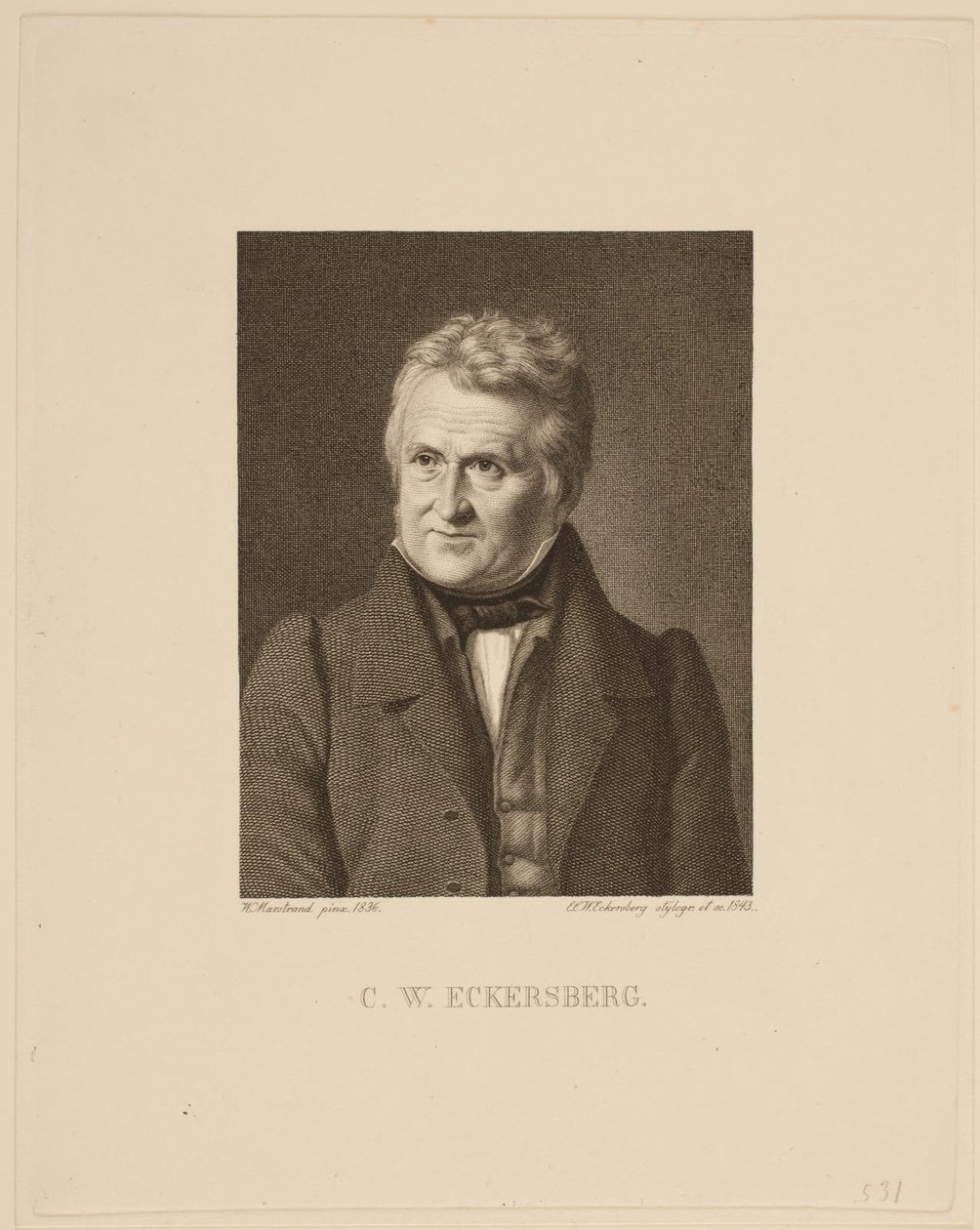 CW Eckersberg بواسطة إرلينج إيكرسبيرج