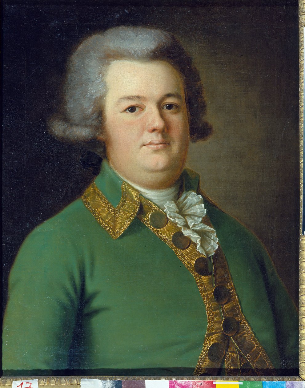 صورة فاسيلي إيفانوفيتش ليكاتشيف (؟). Peinture de Ermolai Dementevich Kamezhenkov (1760-1818) ، Huile Sir Toile بواسطة إرمولاي ديميتيفيتش كامجينكوف