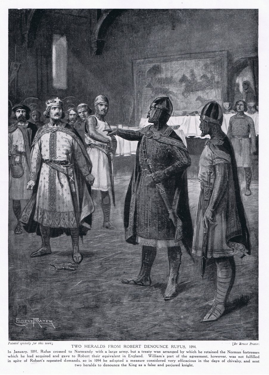 نبذان من روبرت يدينان روفوس AD1094 ، 1920 بواسطة إرنست براتر