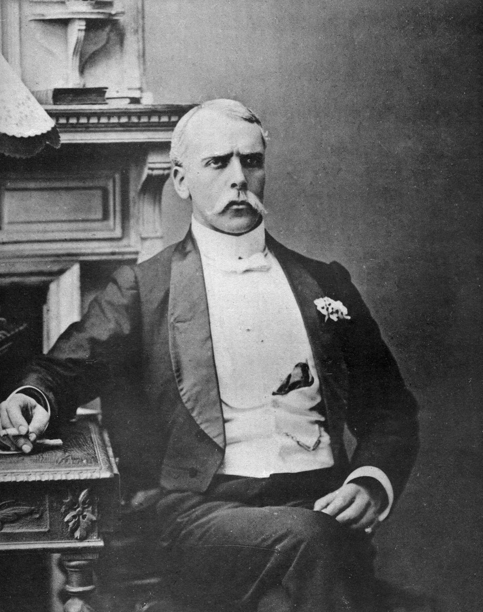 ES Willard ، ممثل بريطاني ، مثل Jim the Penman ، 1887 بواسطة إرنست بارود