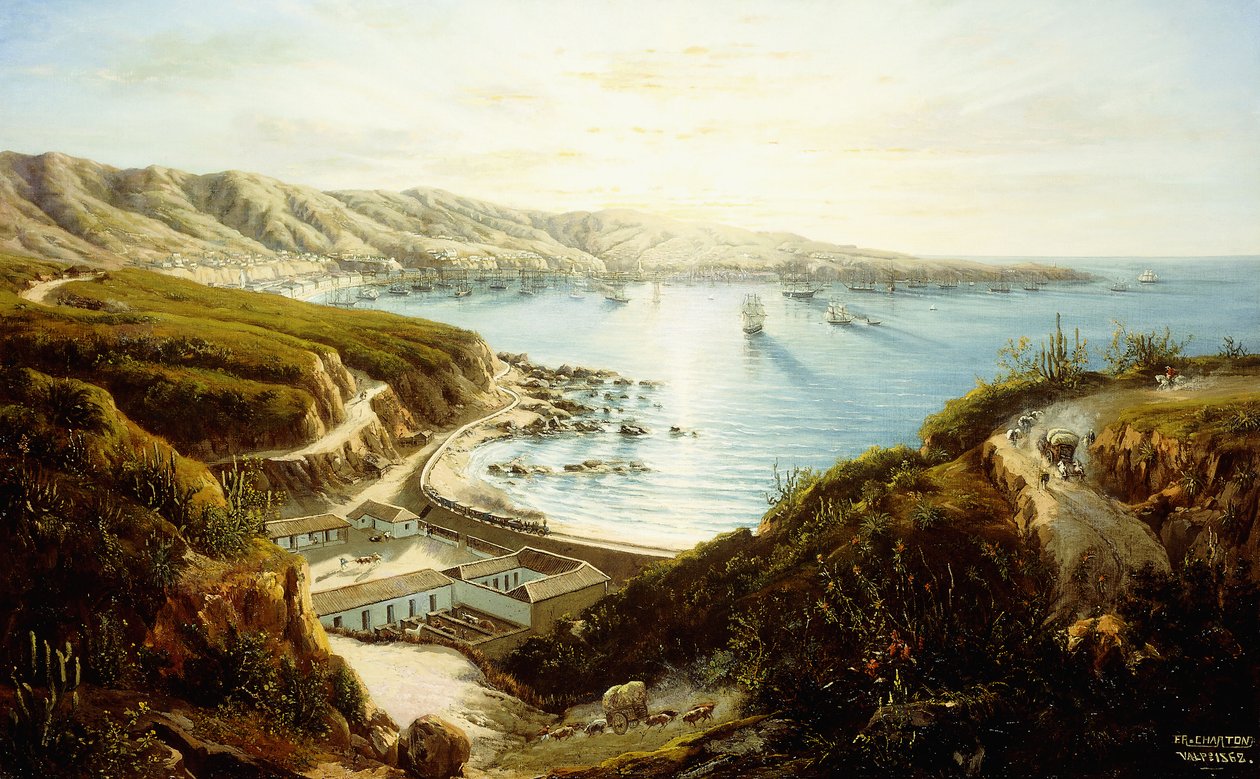 فالبارايسو ، 1862 بواسطة إرنست تشارتون