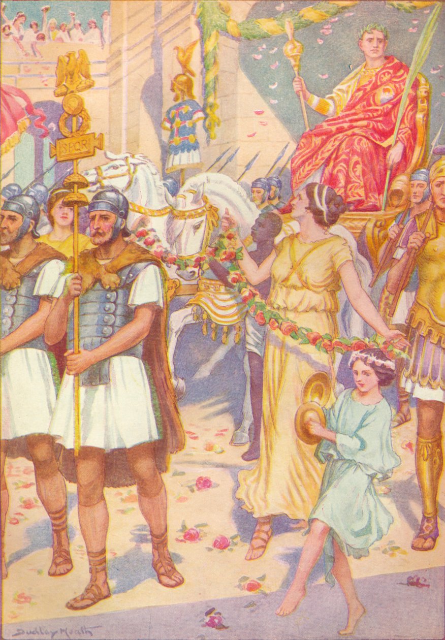 "تقدمه كان مثل تقدم الملك" ، 1912 1912 بواسطة إرنست دادلي هيث